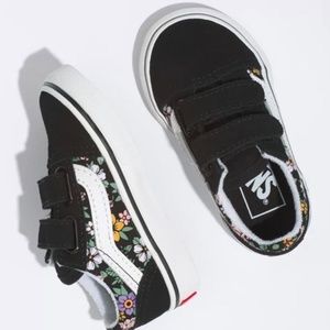 Toddler girl Vans sneakers size 7